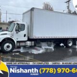 2018 Freightliner M2 26' Dry Box Railgate CVI Completed for