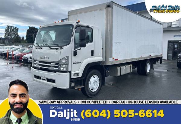 2018 Isuzu FTR 26' Dry Box Liftgate for $0 Build