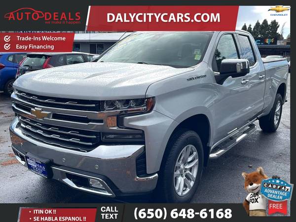 2019 Chevrolet Silverado 1500 LTZ Double Cab 4D 6.5-ft Pickup