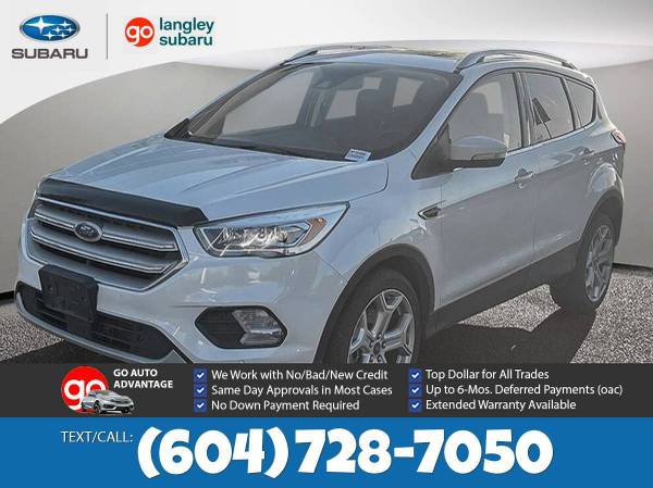 2019 Ford Escape Titanium for $0 Build Credit, Poor Credit,