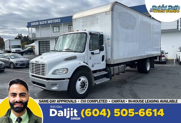 2019 Freightliner M2 26' Box Liftgate CVI Completed for $0