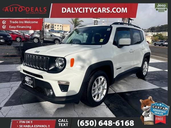 2019 Jeep Renegade Latitude 4D for $0 Build Credit, Poor