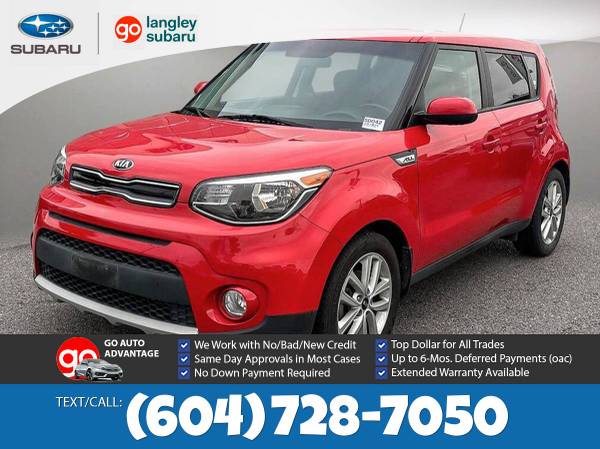 2019 Kia Soul EX Convenience for $0 Build Credit, Poor