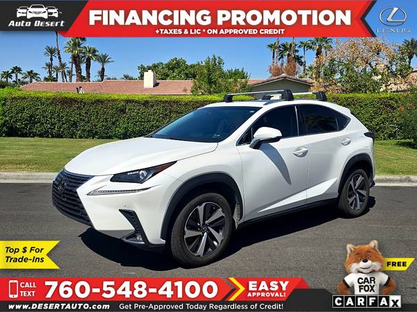 2019 Lexus NX 300 for $0 Build Credit, Poor Credit,