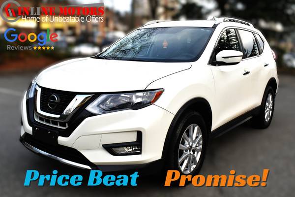 2019 Nissan Rogue SV AWD for $0 Build Credit, Poor