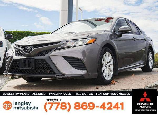 2019 Toyota Camry LE for $0 Build Credit, Poor Credit,