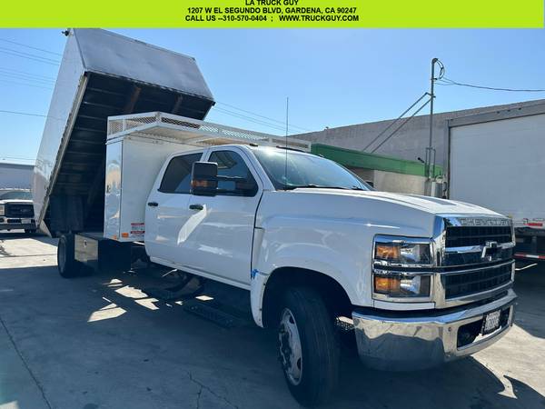 2020 Chevrolet Silverado 4500 Crew Cab Dump Truck for $0