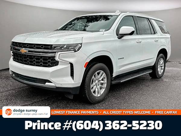 2022 Chevrolet Tahoe LS for $0 Build Credit, Poor Credit,