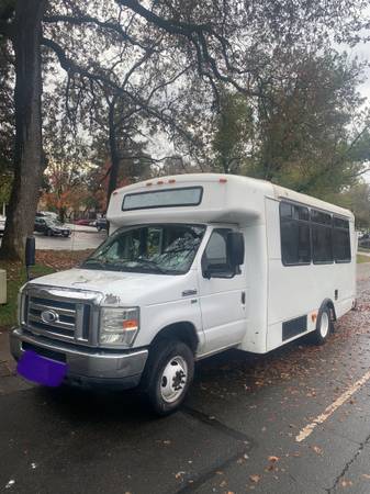 2023 Ford E350 Shuttle Bus Conversion for Living for $0