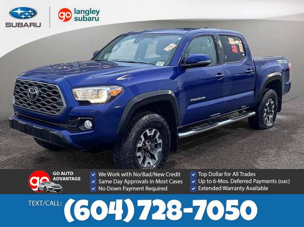 2023 Toyota Tacoma TRD Off-Road 4WD for $0 Build Credit,