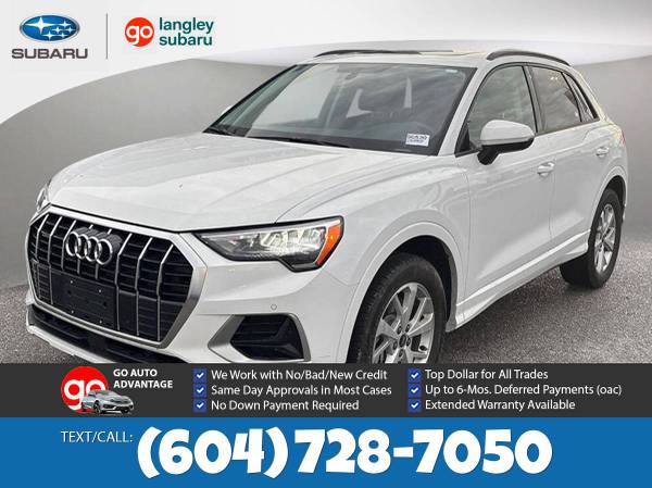 2024 Audi Q3 Premium Plus for $0 Build Credit, Poor