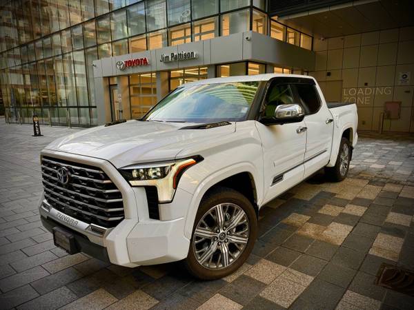 2024 Toyota Tundra Hybrid Capstone for $0 Build Credit, Poor