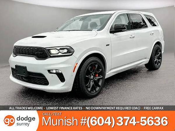 2022 Dodge Durango SRT 392 AWD for $0 Build Credit,