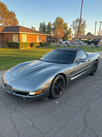 2003 Corvette 50th Anniversary Convertible for $0 Build Credit, Poor