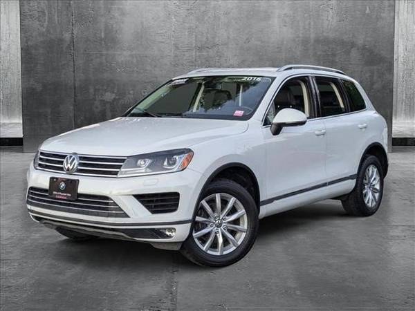 2016 Volkswagen Touareg Sport AWD SUV for $0 Build Credit,