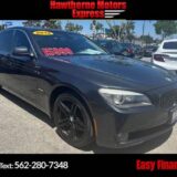 2012 BMW 7 Series 740i Sedan for $0 Build Credit,