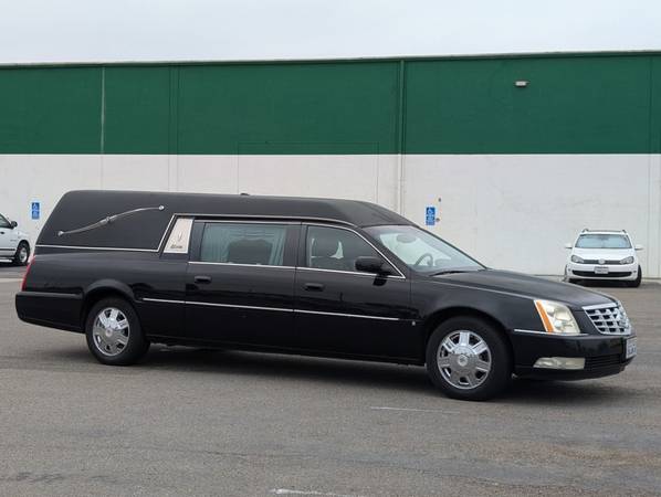 2008 Cadillac DTS S&S Hearse for $0 Build Credit, Poor
