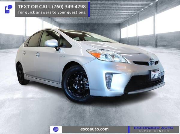 2012 Toyota Prius Two - All Credit Welcome! for $0