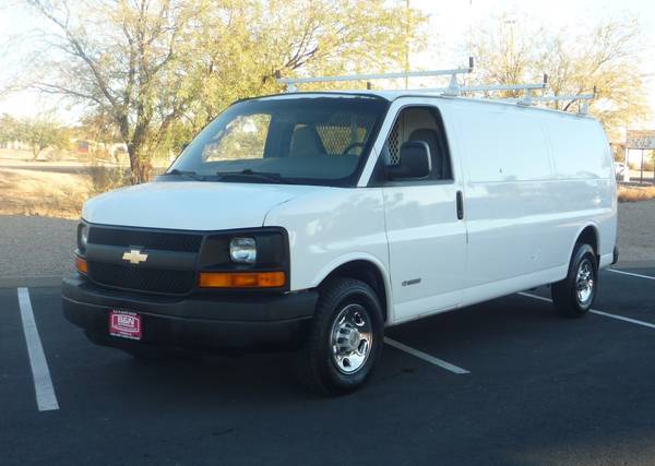 2005 Chevy Express G3500 Cargo Van for $0 Build Credit,