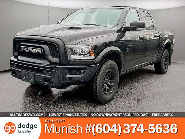 2022 Ram 1500 Classic Warlock 4x4 Crew Cab for $0