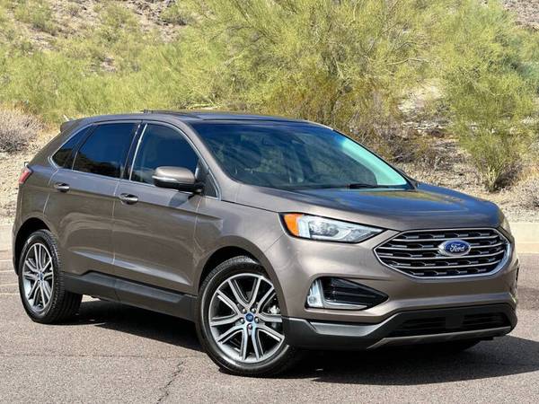 2019 Ford Edge Titanium for $0 Build Credit, Poor Credit,