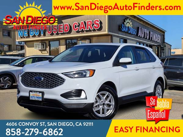 2024 Ford Edge Navy Leather Trim for $0 Build Credit,