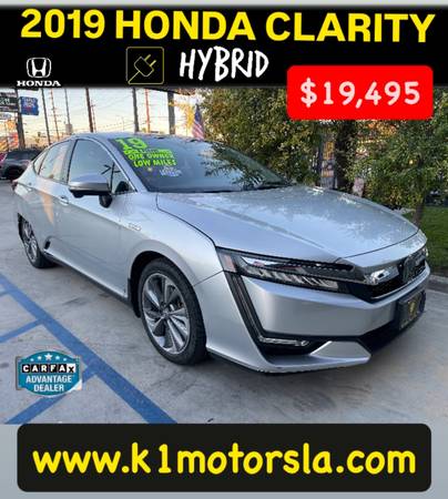 2019 Honda Clarity 1 Owner Silver Super Clean for $0