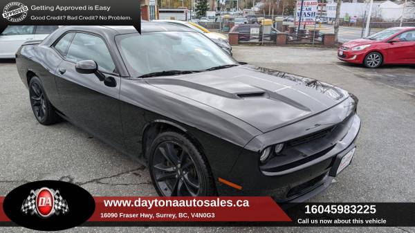 2017 Dodge Challenger SXT Plus Black Top Edition for $0