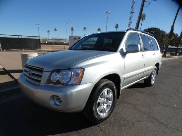 2003 Toyota Highlander FWD V6 for $0 Build Credit, Poor