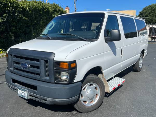 2013 Ford E-150 10-Passenger Van for $0 Build Credit, Poor