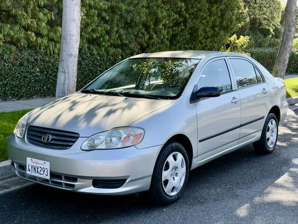 2003 Toyota Corolla LE Clean Title for $0 Build Credit,