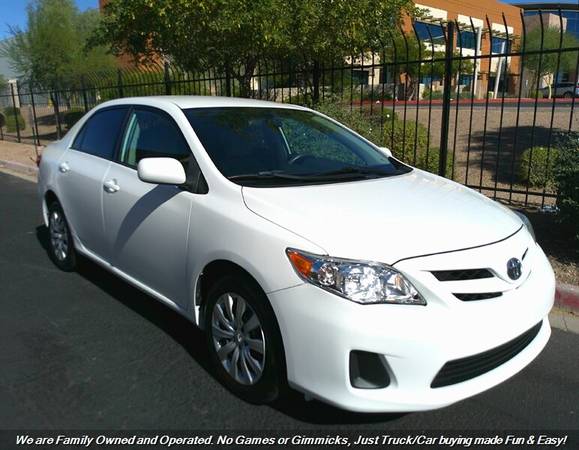 2012 Toyota Corolla LE for $0 Build Credit, Poor Credit,