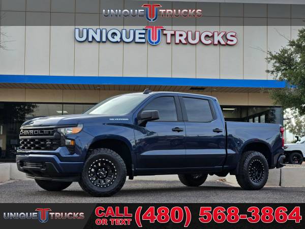 2022 Chevrolet Silverado 1500 Custom Crew for $0 Build Credit,