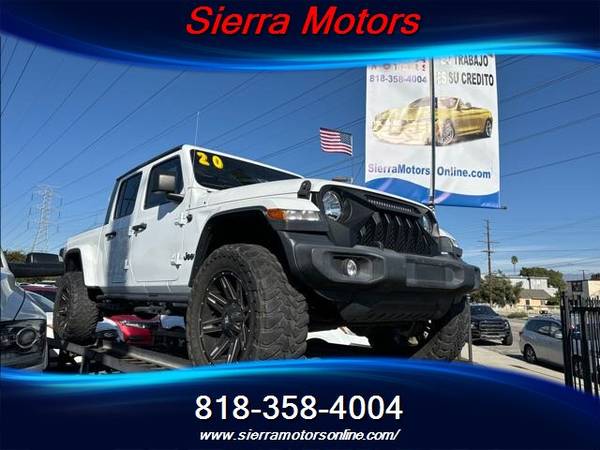 2020 Jeep Gladiator Sport for $0 Build Credit, Poor Credit,