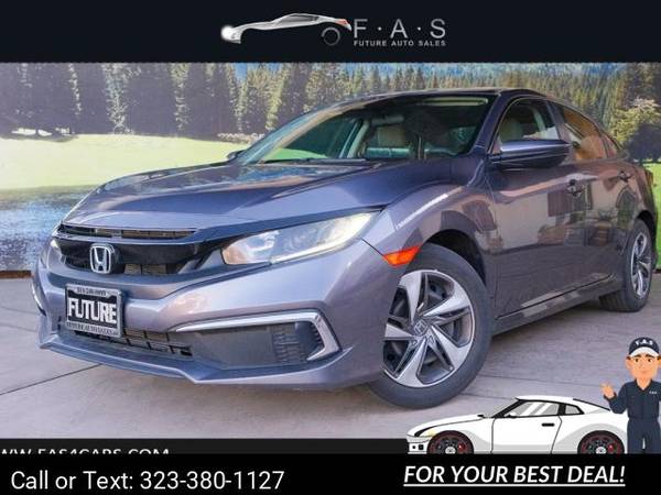 2019 Honda Civic Sedan LX Modern Steel Metallic for $0