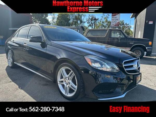 2014 Mercedes-Benz E 350 Sport Sedan Black for $0 Build