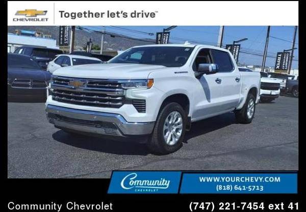 2023 Chevrolet Silverado 1500 LTZ for $0 Build Credit, Poor