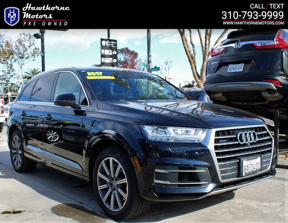 2017 Audi Q7 Quattro 4dr 3.0T Premium Plus Ink Blue