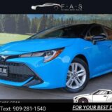 2021 Toyota Corolla Hatchback SE Blue Flame for $0 Build