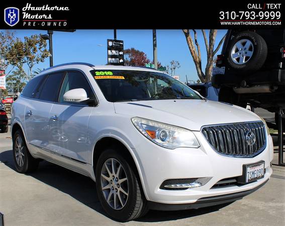 2016 Buick Enclave FWD 4dr Leather for $0 Build Credit,