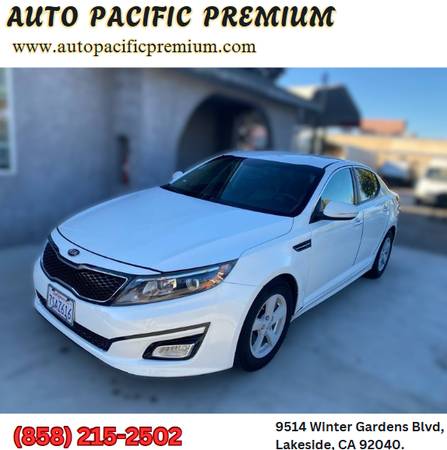 2015 Kia Optima LX Sedan for $0 Build Credit, Poor