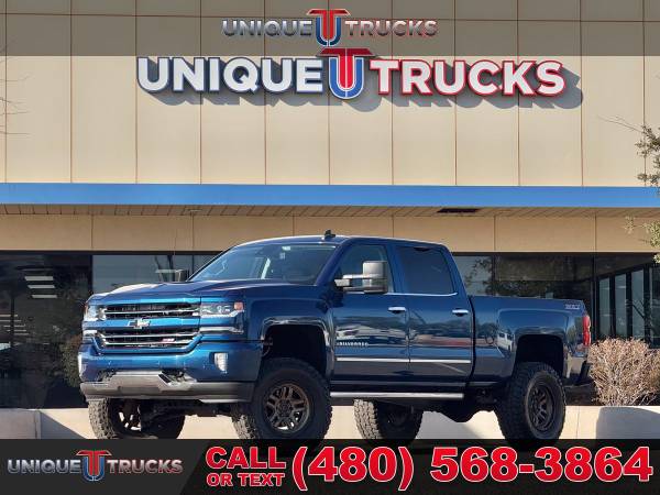 2017 Chevrolet Silverado 1500 Z71 LTZ Crew 4x4 for $0