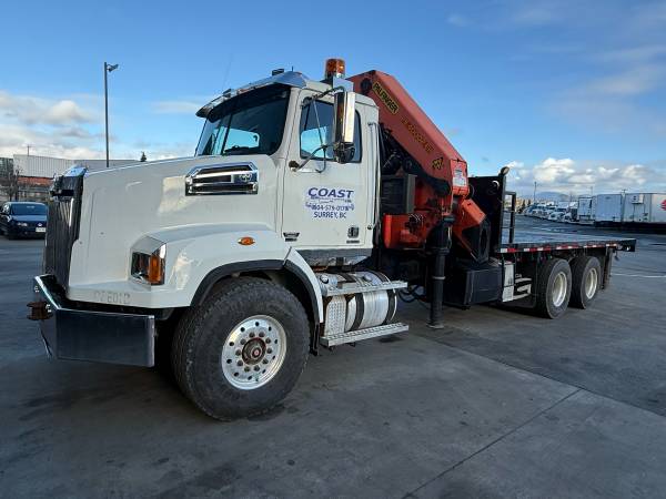 2013 Western Star Palfinger 40002 for $0 Build Credit, Poor