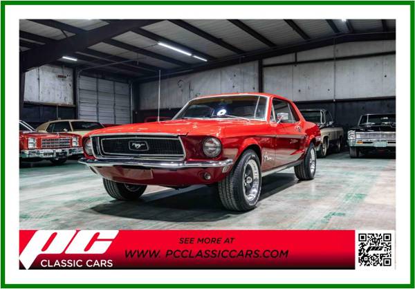 1968 Ford Mustang 289 Automatic AC for $0 Build Credit,