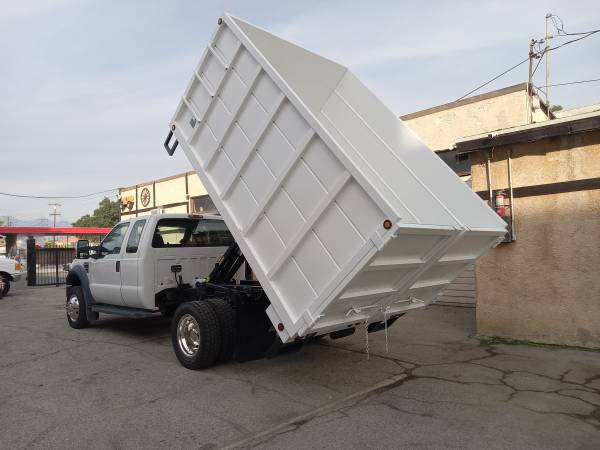 2009 Ford F550 12FT Dump Truck Gas - Financing Available