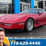 1986 Chevrolet Corvette Standard Convertible for $0 Build Credit, Poor