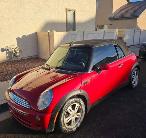 2007 Mini Cooper Convertible Base for $0 Build Credit, Poor