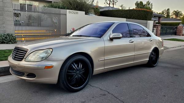 2004 Mercedes-Benz S500 Trim, 148k Miles, Clean Title for $0