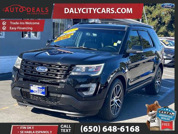 2017 Ford Explorer Sport 4D SUV for $0 Build Credit,