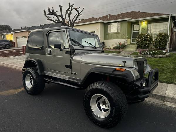 1987 Jeep Wrangler, 6-Cyl, 5-Spd, Low Miles for $0 Build